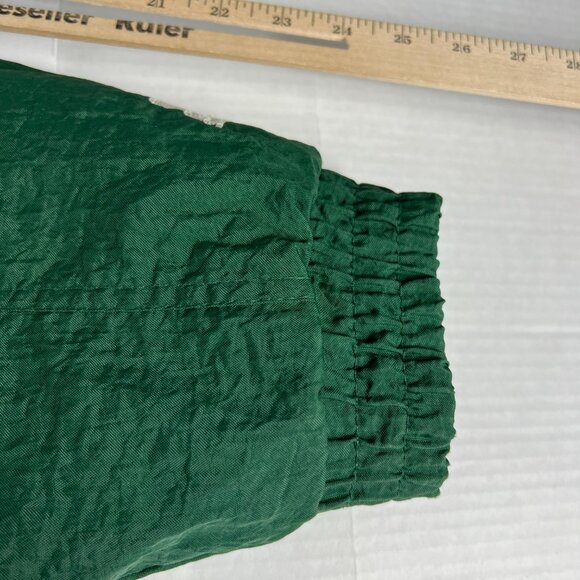 VTG 90s Starter NFL Green Bay Packers Jacket Extra Large Green Full Zip Puffer - Picture 11 of 16